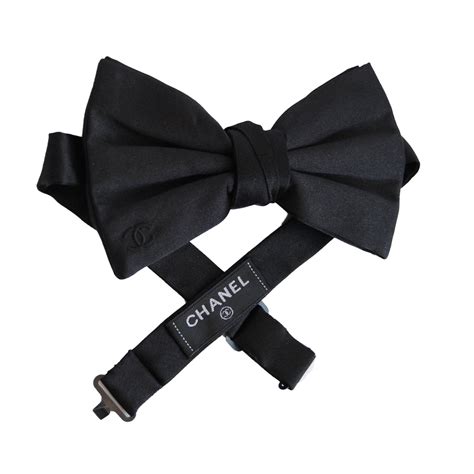 chanel men ties|chanel bow tie for hair.